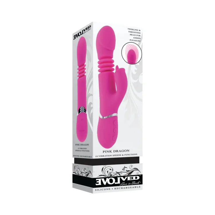Pink Dragon Thrusting Rabbit Vibe Pink Dragon Thrusting Rabbit Vibe