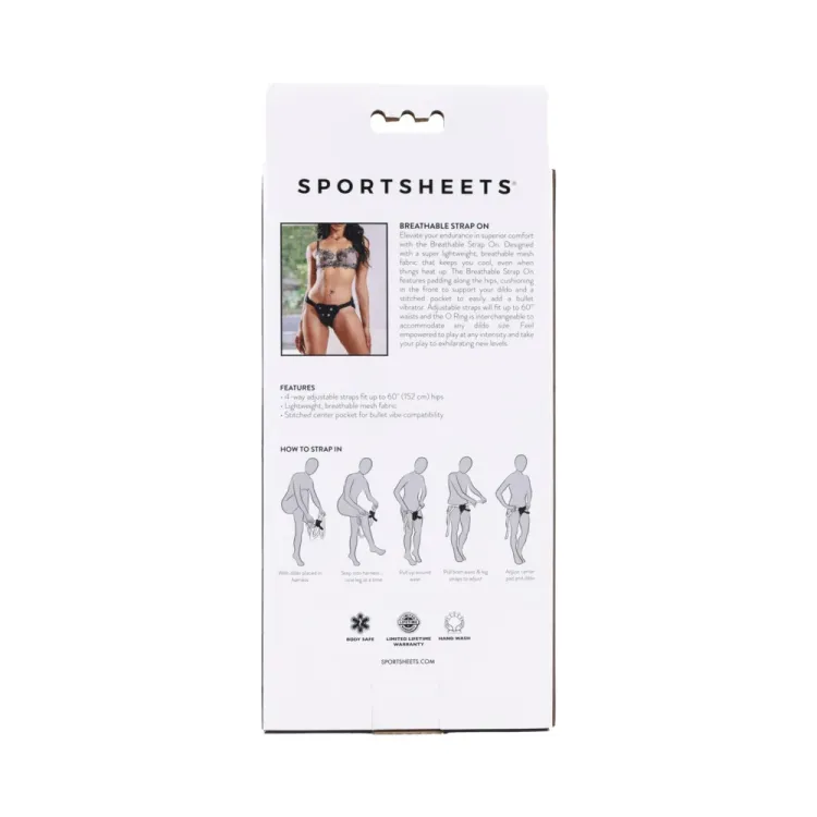 Breathable Strap On Breathable Strap On