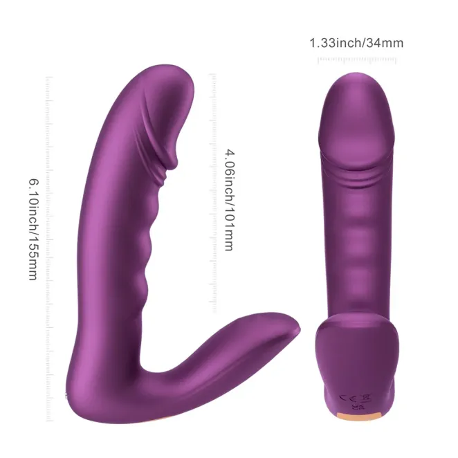 Rora 2 App-Controlled Rotating G-Spot Vibrator & Clit Stimulator