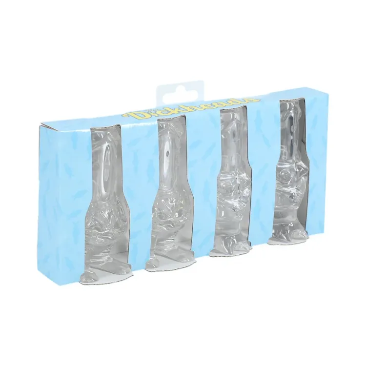 The Dickheads Couples Tall Shot Glass Clear The Dickheads Couples Tall Shot Glass Clear