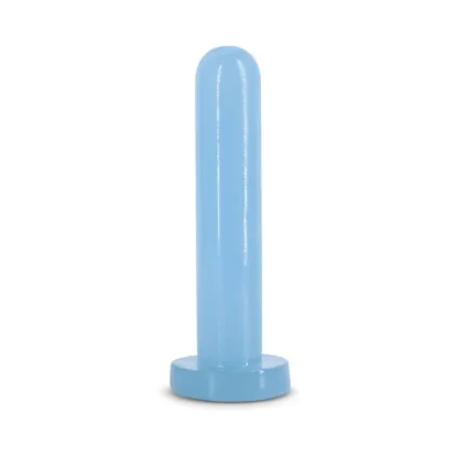 6.25 in. Firefly Thrill Small Glow-in-the-Dark Dildo Blue