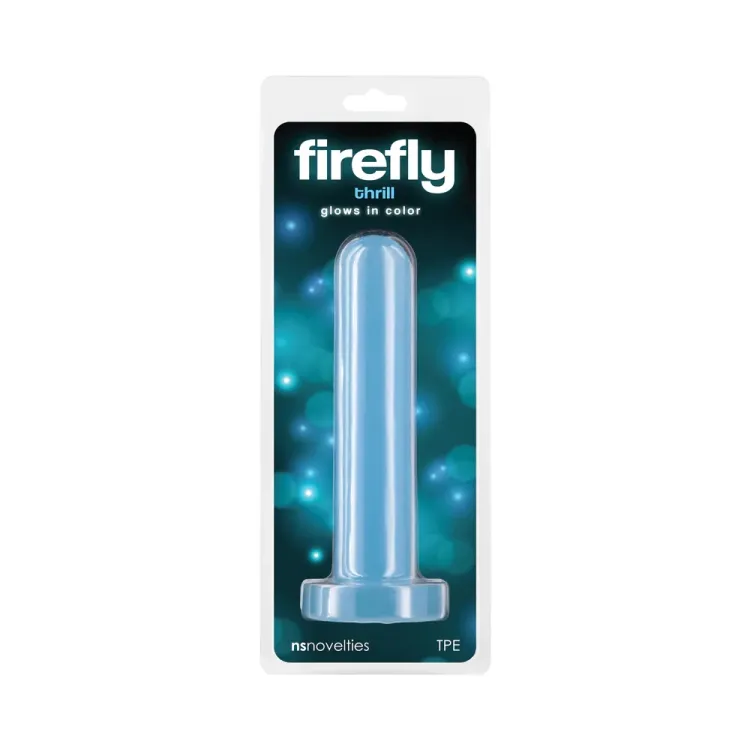 6.25 in. Firefly Thrill Small Glow-in-the-Dark Dildo Blue 6.25 in. Firefly Thrill Small Glow-in-the-Dark Dildo Blue