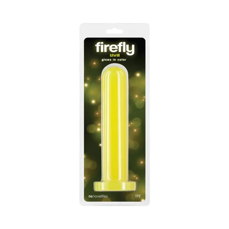 7.75 in. Firefly Thrill Large Glow-in-the-Dark Dildo Yellow 7.75 in. Firefly Thrill Large Glow-in-the-Dark Dildo Yellow