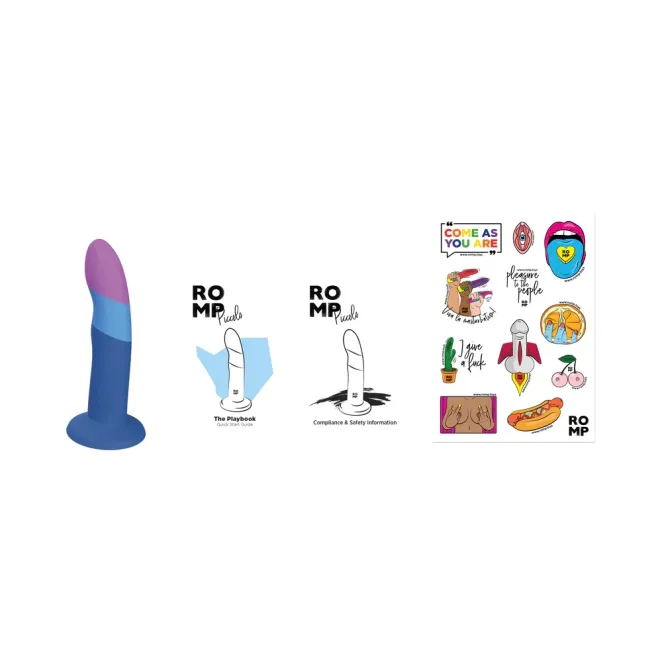 5 Inch ROMP Piccolo Non-Realistic Dildo