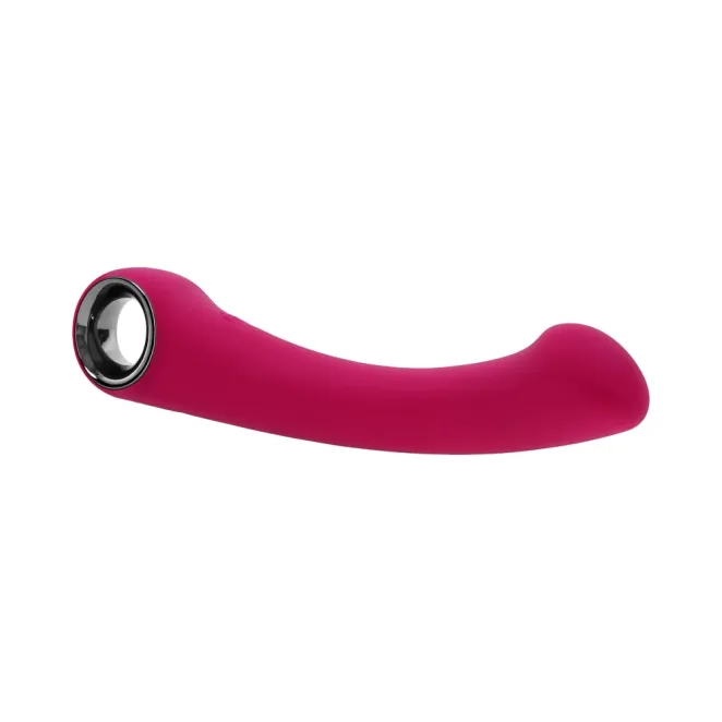 Evolved Pleasure Curve G Spot Vibrator Burgundy