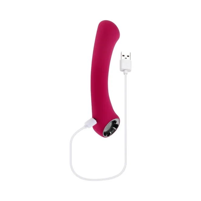 Evolved Pleasure Curve G Spot Vibrator Burgundy
