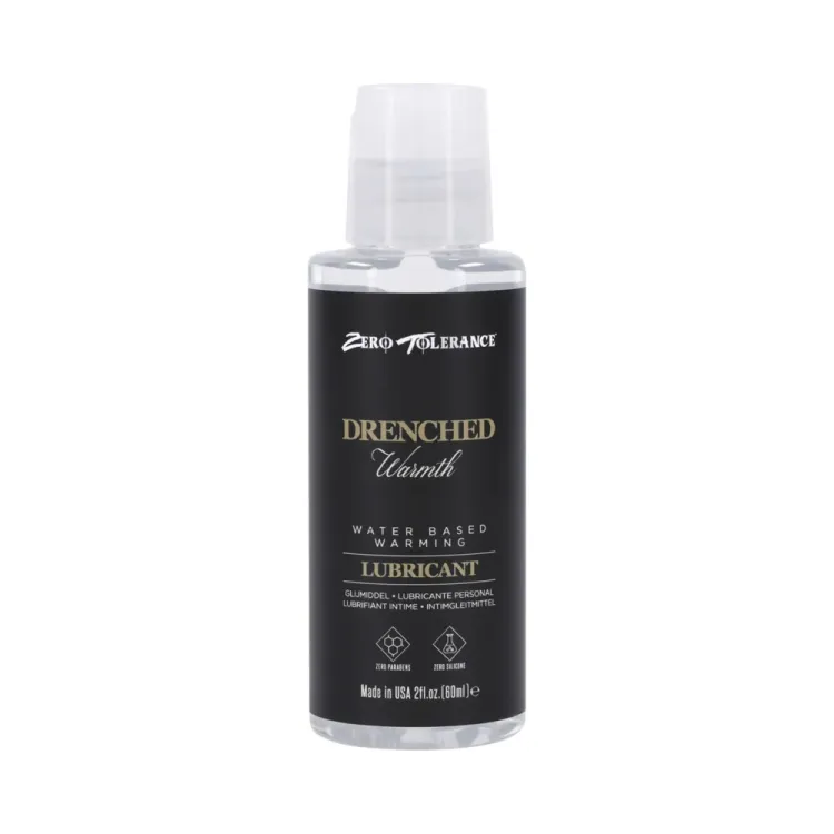 Zero Tolerance Drenched Warmth Water-Based Warming Lubricant 2 oz. Zero Tolerance Drenched Warmth Water-Based Warming Lubricant 2 oz.