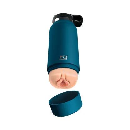 Fuck Flask Private Pleaser Discreet Pussy Stroker Blue