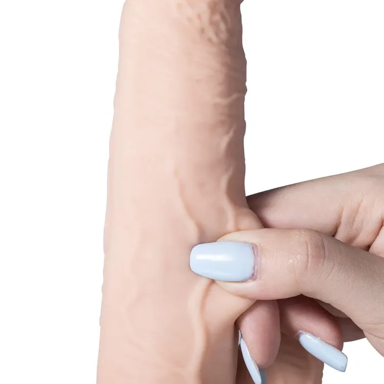 8.5 in. Colter App-Controlled Realistic Thrusting Dildo with Clit Licker 8.5 in. Colter App-Controlled Realistic Thrusting Dildo with Clit Licker