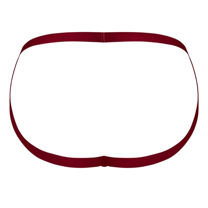 Male Power Lucifer Strappy Jock Strap Burgundy