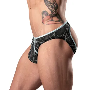 Male Power Marble Mesh Mini Moonshine Black