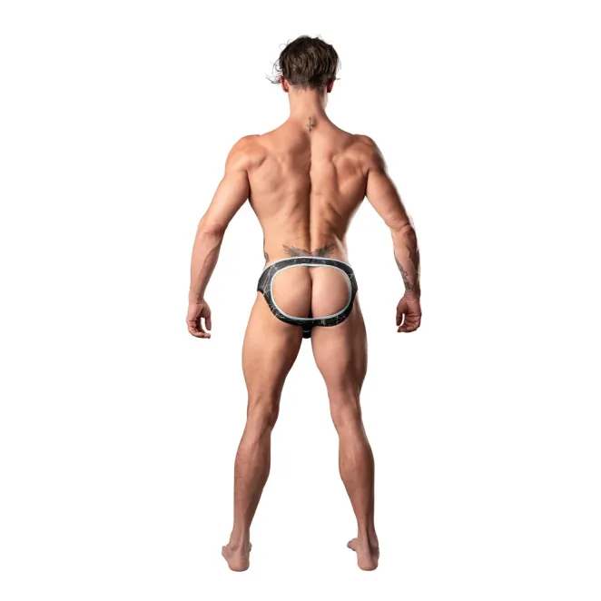 Male Power Marble Mesh Mini Moonshine Black