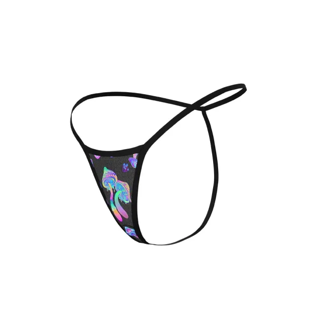 Magic Silk Hazy Dayz Crop Top Skirt & G-String Set Mushroom