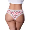 Magic Silk Sweet Treats Crotchless Boy Short with Lube Peach Magic Silk Sweet Treats Crotchless Boy Short with Lube Peach