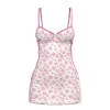 Magic Silk Daisy Dress & Tanga Set Daisy Print