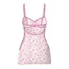 Magic Silk Daisy Dress & Tanga Set Daisy Print
