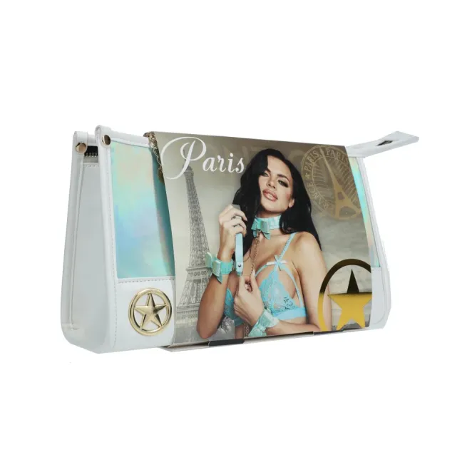 Paris Collection Bondage Kit with Bag Blue