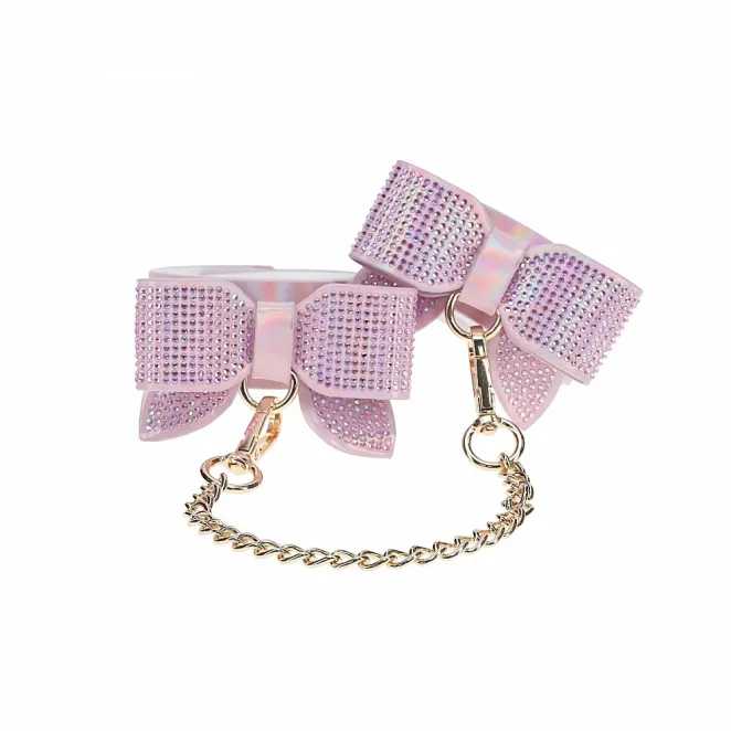 Paris Collection Leg Cuffs Pink