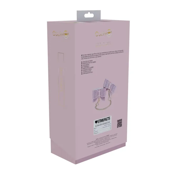 Paris Collection Leg Cuffs Pink