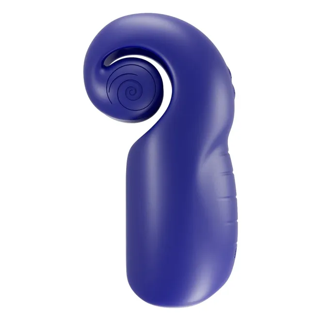 Snail Vibe Evo Vibrating Masturbator Navy