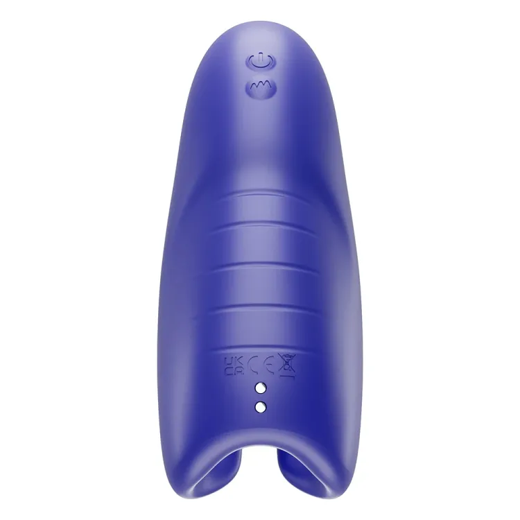 Snail Vibe Evo Vibrating Masturbator Navy