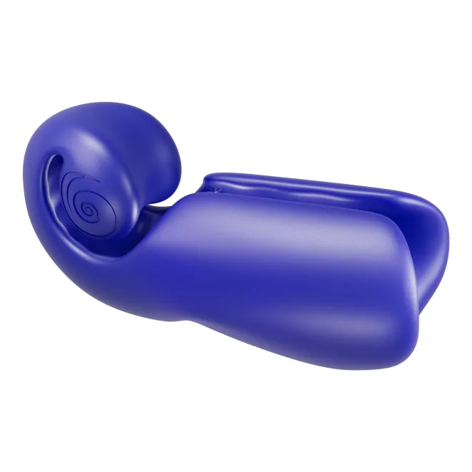 Snail Vibe Evo Vibrating Masturbator Navy