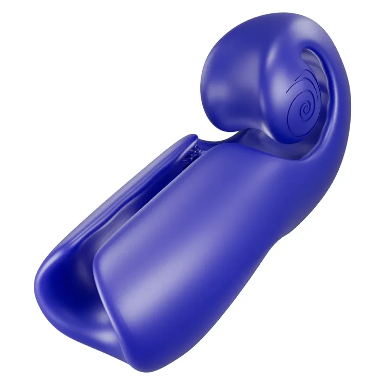 Snail Vibe Evo Vibrating Masturbator Navy