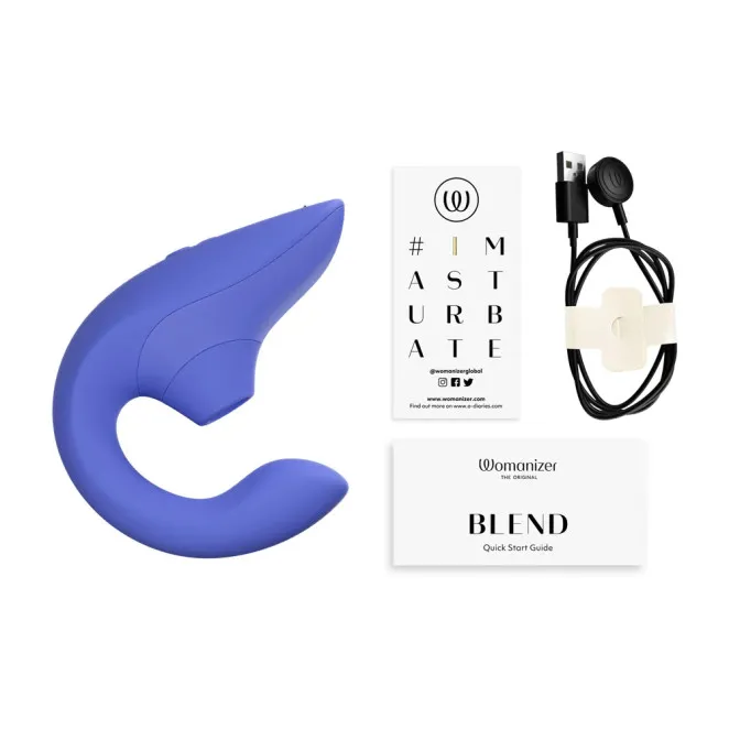 Womanizer Blend Rechargeable G-Spot and Clitoral Stimulator