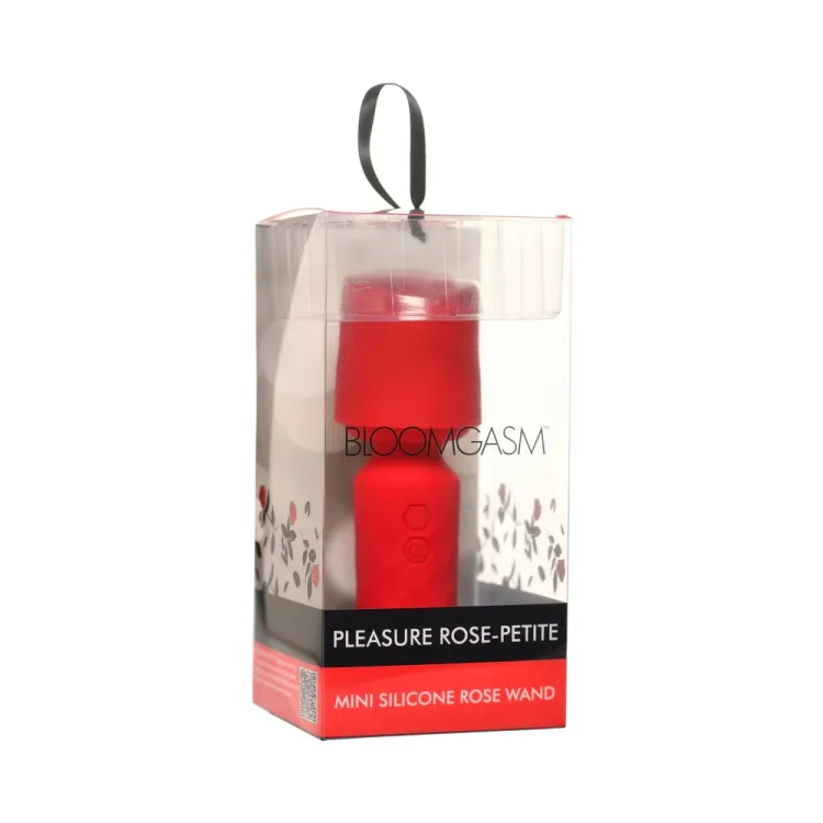 Bloomgasm Pleasure Rose Petite Mini Silicone Rose Wand Bloomgasm Pleasure Rose Petite Mini Silicone Rose Wand