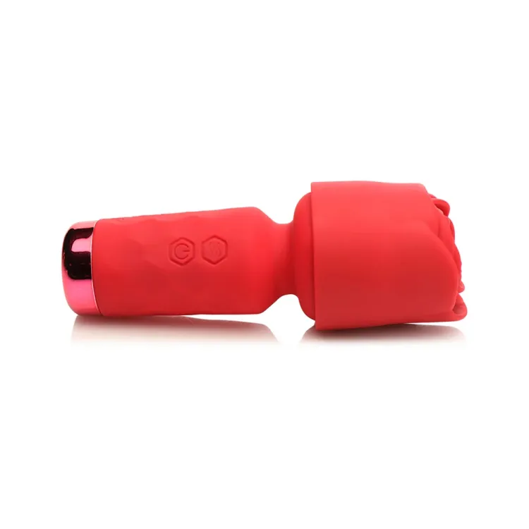 Bloomgasm Pleasure Rose Petite Mini Silicone Rose Wand Bloomgasm Pleasure Rose Petite Mini Silicone Rose Wand