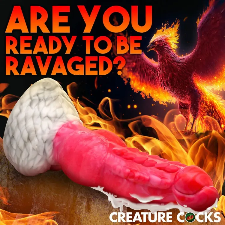 9.1 in. "Resurrector" Phoenix Fantasy Silicone Squirting Dildo 9.1 in. "Resurrector" Phoenix Fantasy Silicone Squirting Dildo