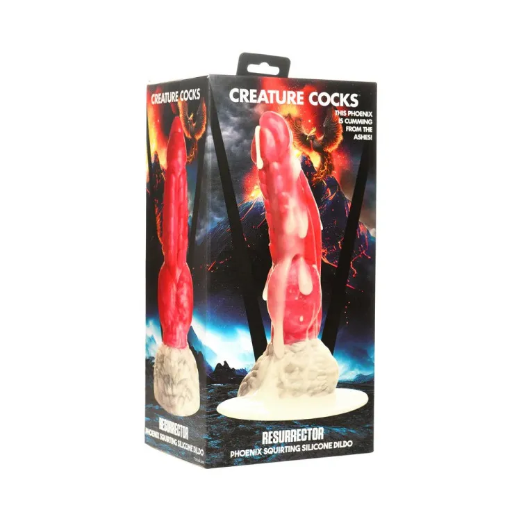 9.1 in. "Resurrector" Phoenix Fantasy Silicone Squirting Dildo 9.1 in. "Resurrector" Phoenix Fantasy Silicone Squirting Dildo