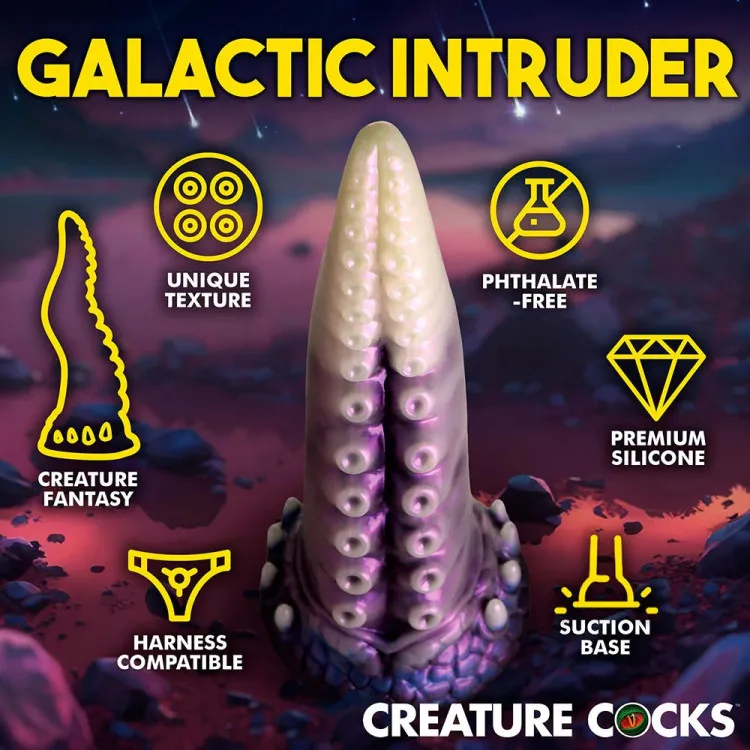 8.7 in. "Astropus" Silicone Tentacle Fantasy Dildo 8.7 in. "Astropus" Silicone Tentacle Fantasy Dildo