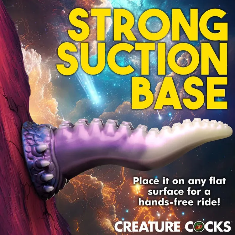 8.7 in. "Astropus" Silicone Tentacle Fantasy Dildo 8.7 in. "Astropus" Silicone Tentacle Fantasy Dildo