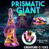 6.3 Inch Enchantress Tentacle Rainbow Glass Dildo