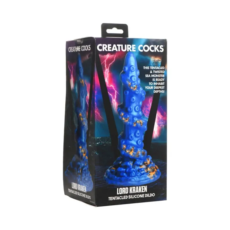8.3 in. "Kraken" Silicone Fantasy Dildo