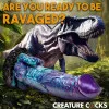 9.1 in. Glittery XL Dinosaur Fantasy Dildo 9.1 in. Glittery XL Dinosaur Fantasy Dildo