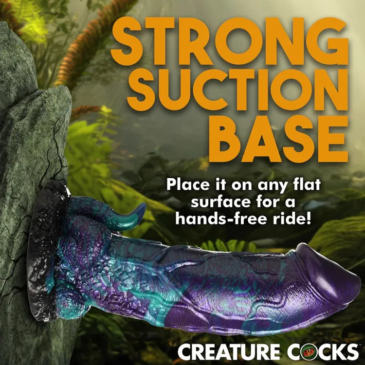 9.1 in. Glittery XL Dinosaur Fantasy Dildo 9.1 in. Glittery XL Dinosaur Fantasy Dildo