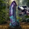 9.1 in. Glittery XL Dinosaur Fantasy Dildo 9.1 in. Glittery XL Dinosaur Fantasy Dildo