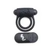 BANG! Vibrating Cock Ring with Remote Control Black BANG! Vibrating Cock Ring with Remote Control Black
