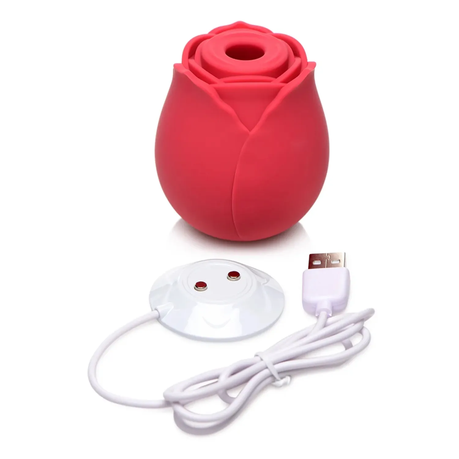 Bloomgasm 10X Silicone Suction Clit Stimulating Rose Toy