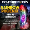Creature Cocks Rainbow Phoenix Vibrating Silicone Dildo Creature Cocks Rainbow Phoenix Vibrating Silicone Dildo