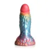 Creature Cocks Rainbow Phoenix Vibrating Silicone Dildo Creature Cocks Rainbow Phoenix Vibrating Silicone Dildo