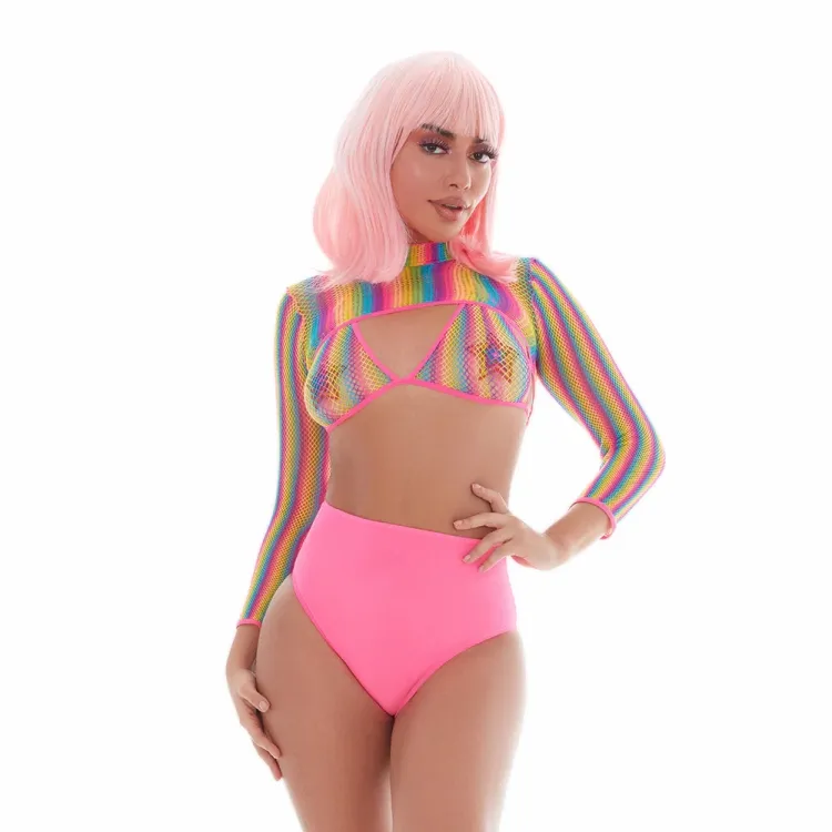 Rene Rofe Kandihouse Rainbow Net Set Rene Rofe Kandihouse Rainbow Net Set