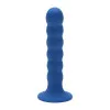 5.5 in. Ripple G-Spot Dildo Blue 5.5 in. Ripple G-Spot Dildo Blue