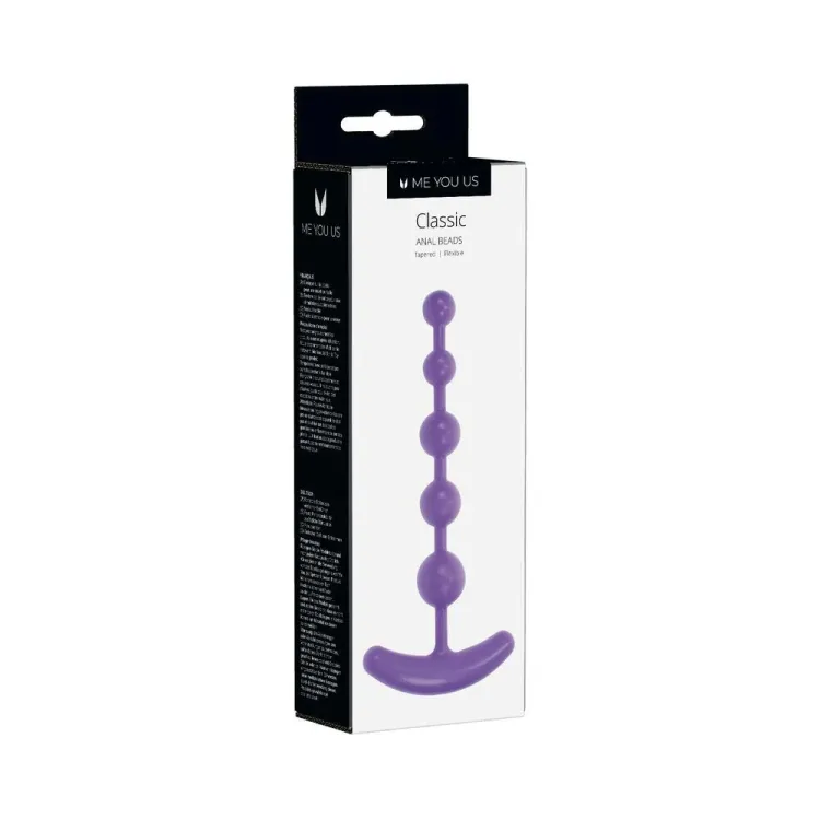 Classic Anal Beads Purple Classic Anal Beads Purple