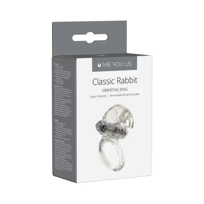 Classic Rabbit Vibrating Couples Cock Ring