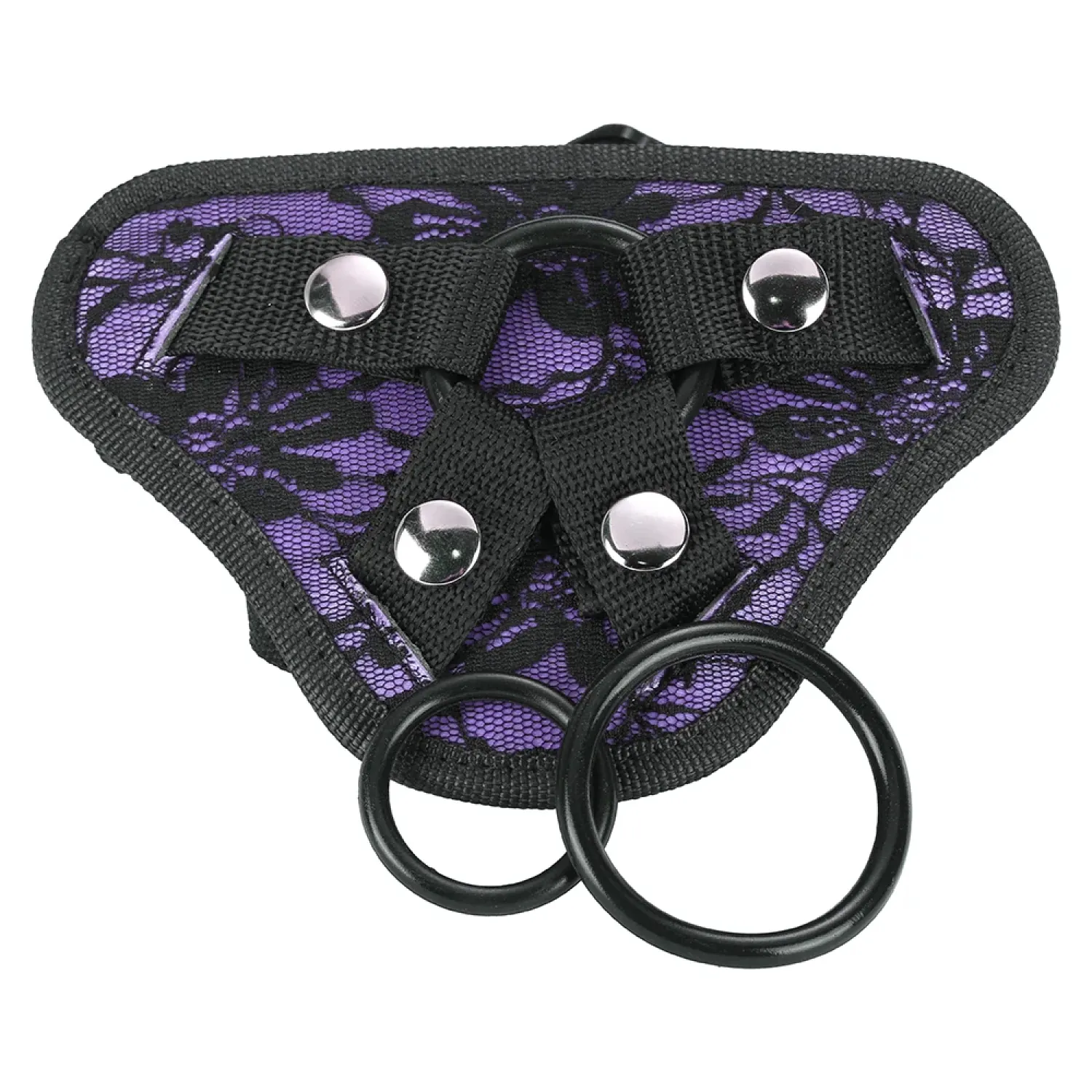 Me You Us Adjustable Harness Purple Lace