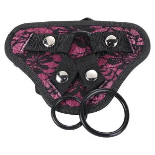 Me You Us Adjustable Harness Pink Lace