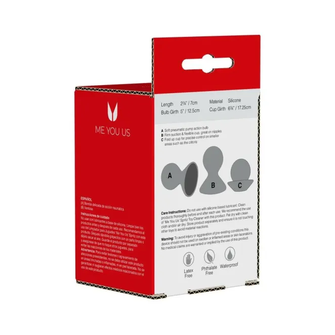 Dual Masseuse Nipple Suckers 2-Pc Purple